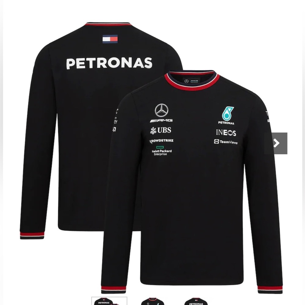 F1 Mercedes AMG Petronas long sleeved t-shirt